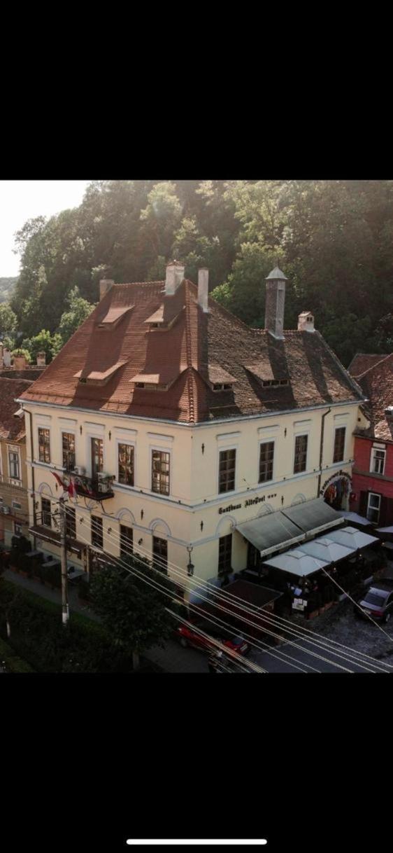 Pensiunea Gasthaus Alte Post Sighişoara Eksteriør billede