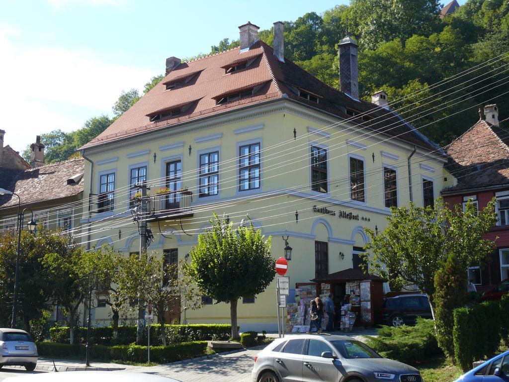 Pensiunea Gasthaus Alte Post Sighişoara Eksteriør billede